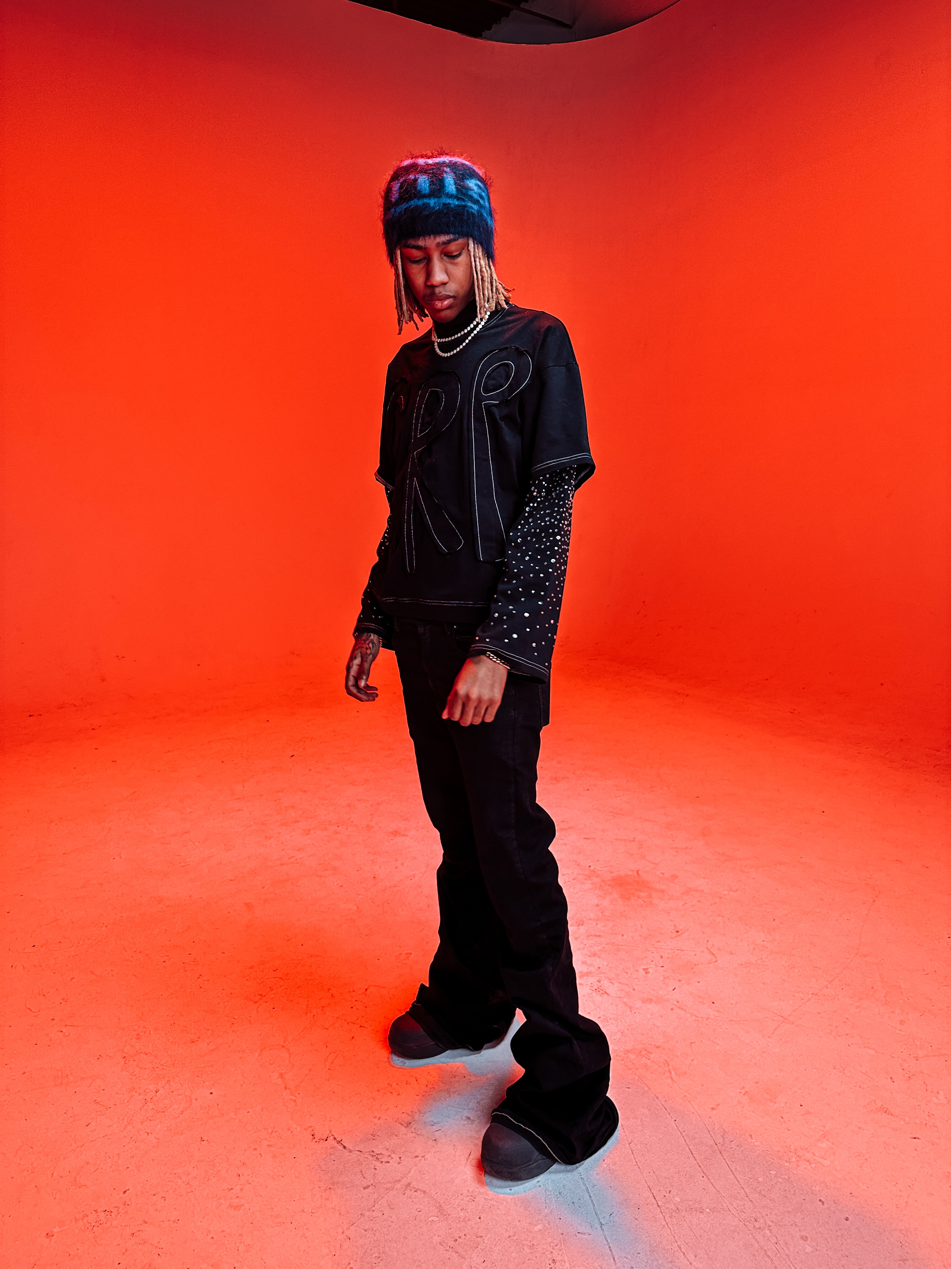 Black "We All Shine" Long Sleeve