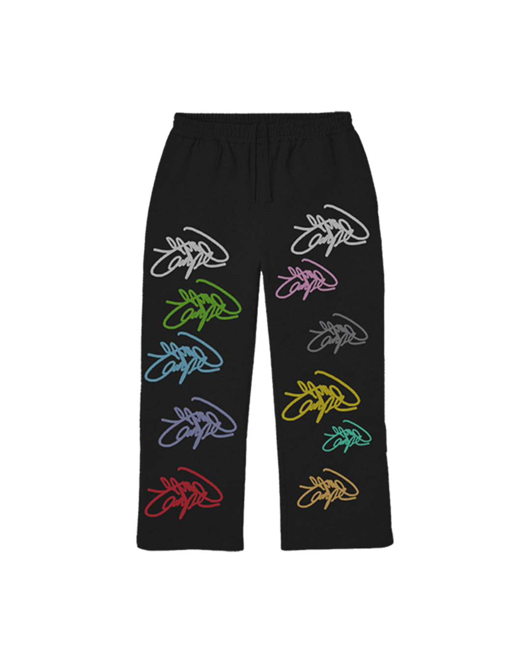 Black "Graffiti" Sweats
