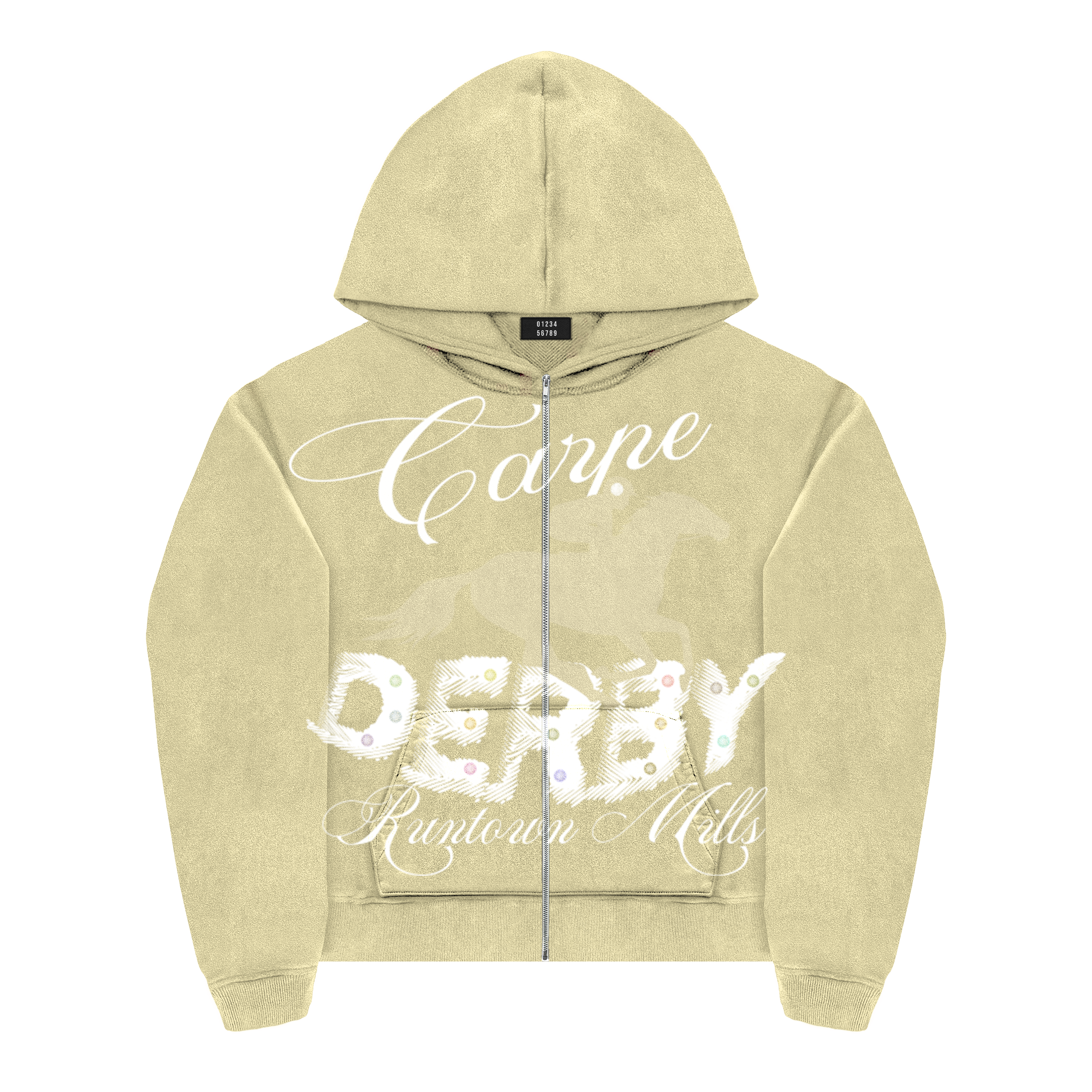 Cream Derby Hoodie