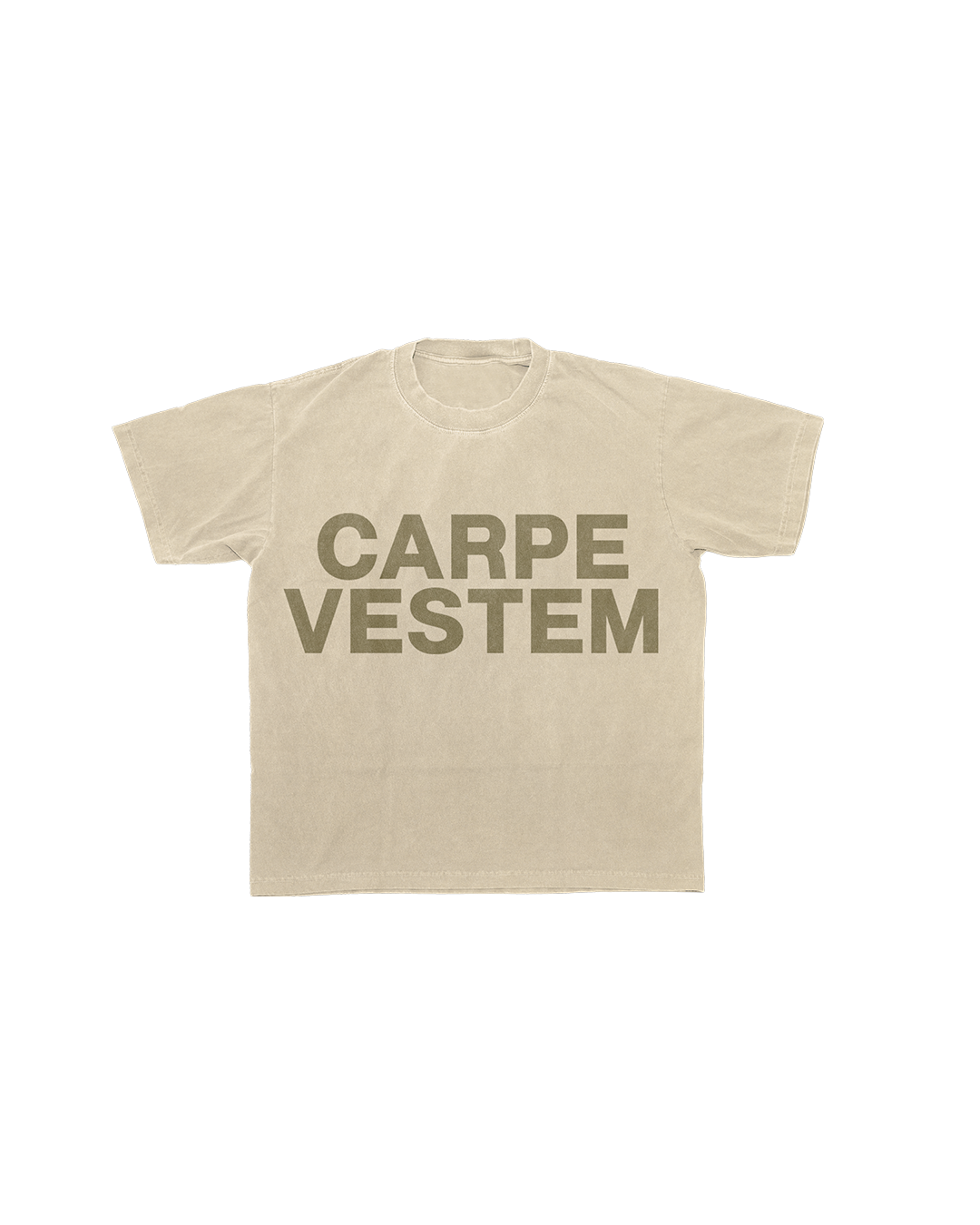 Cream Mirror Tee