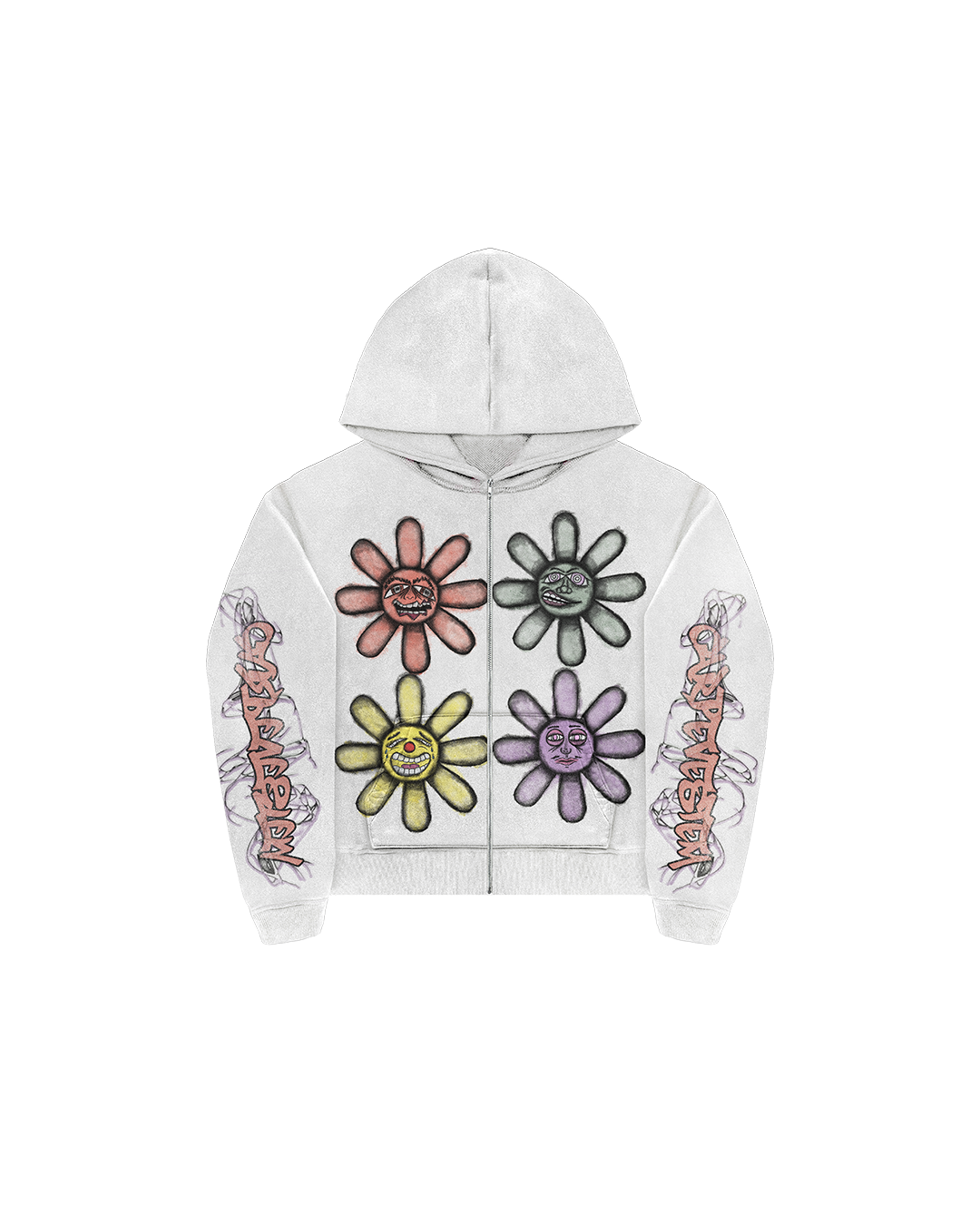 White Mood Hoodie